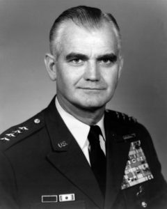 Official photo of Army Chief of Staff GEN William C. Westmoreland. Exact Date Shot Unknown
