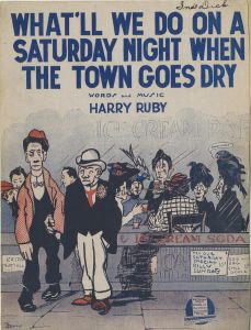 Prohibition - sheet music