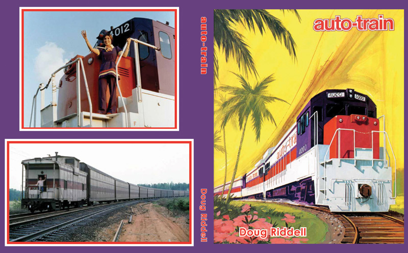 Auto-Train - The cover of Doug Riddell's book