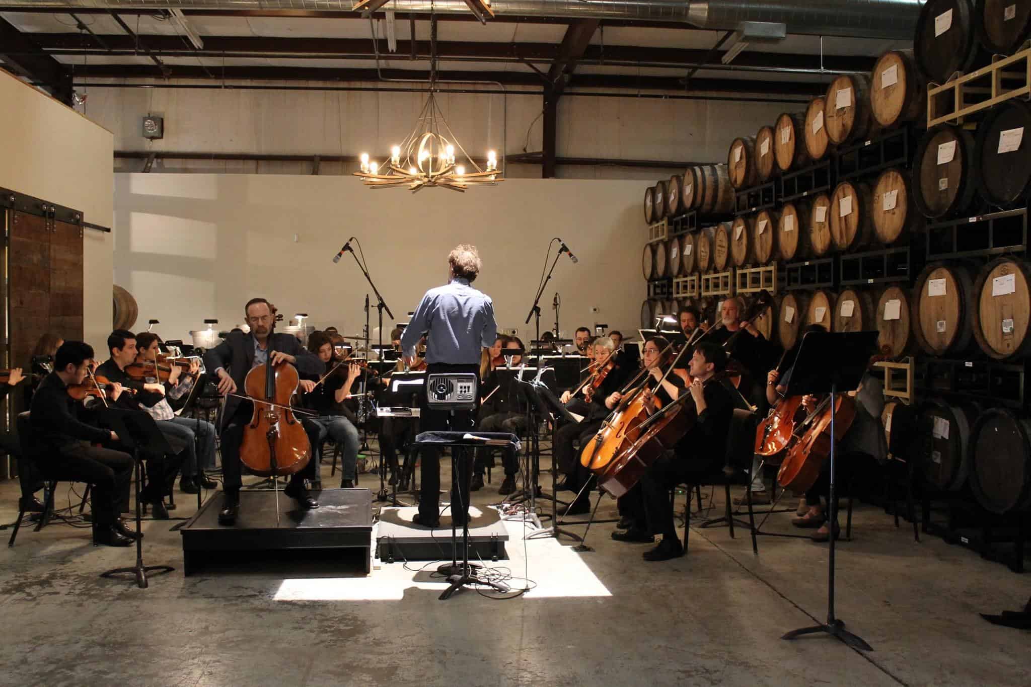 Rush Hour at Hardywood, Steven Smith conducting