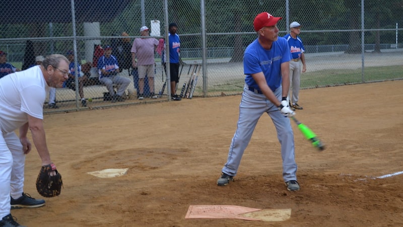 Golden Year Softball in Richmond: photo courtesy of Lacy T. Lusk Sr.