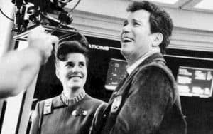 Still of Melanie and Bill Shatner on Star Trek V The Final Frontier - Paramount Pictures Image