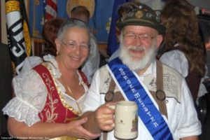 2014 Boomer and Shaker winner James Harding with his wife, Jane.