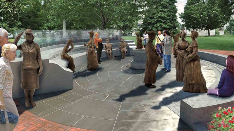 Virginia Women's Monument Image