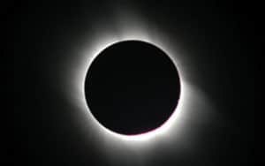 Rare Solar Eclipse Image