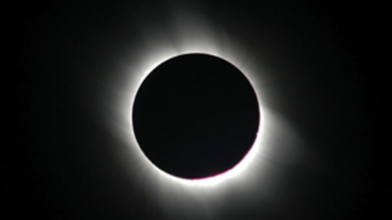 Rare Solar Eclipse Image