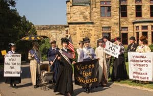 Women's History. Used as part of Richmond events during March, Women's History Month Image