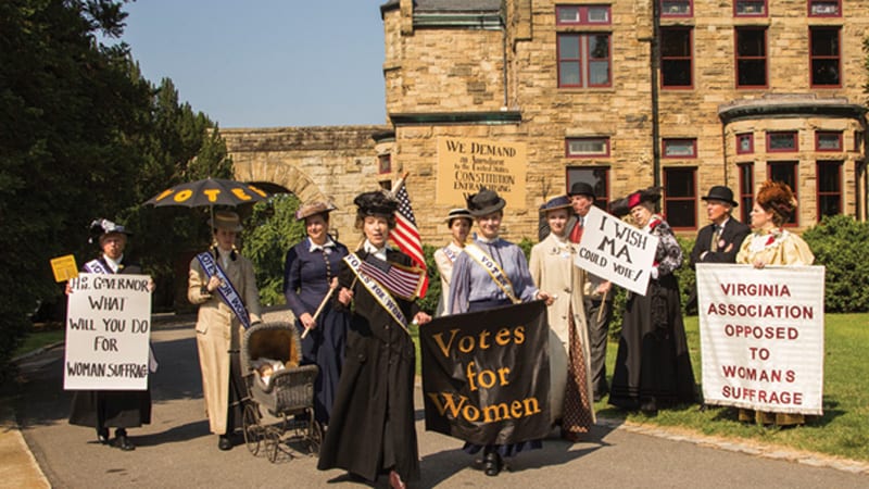 Women's History. Used as part of Richmond events during March, Women's History Month