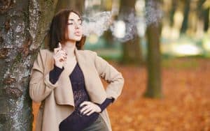 Vaping Teenager Image