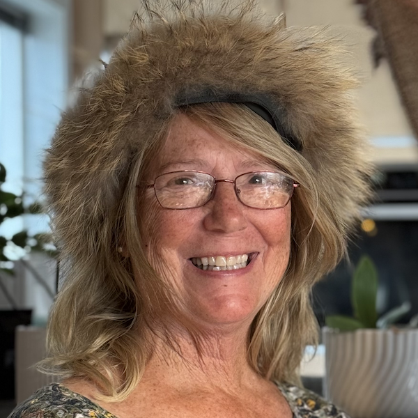 Travel writer Peggy Sijswerda in Greenland Image