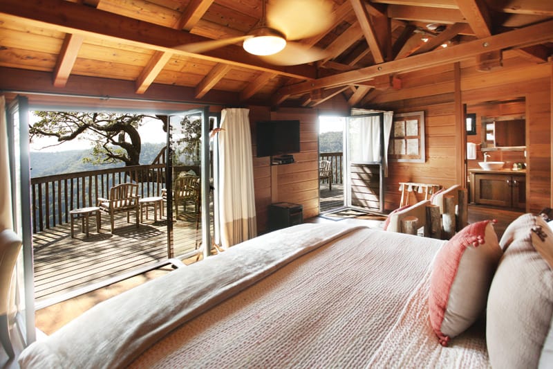 Treehouse bedroom | Photograph courtesy of Primland