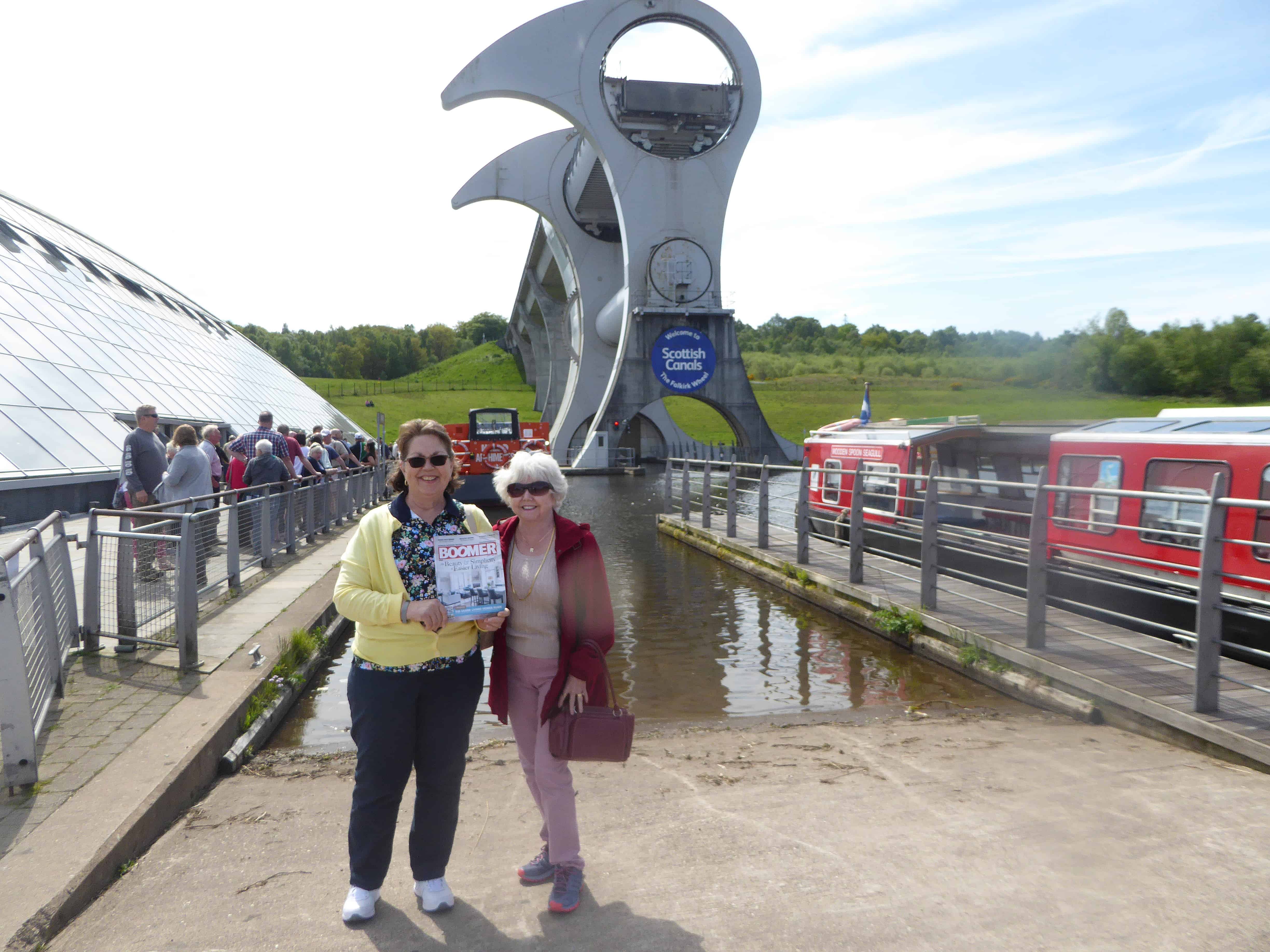 The Falkirk Wheel, world class engineering feat