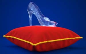 Cinderella crystal slipper Image