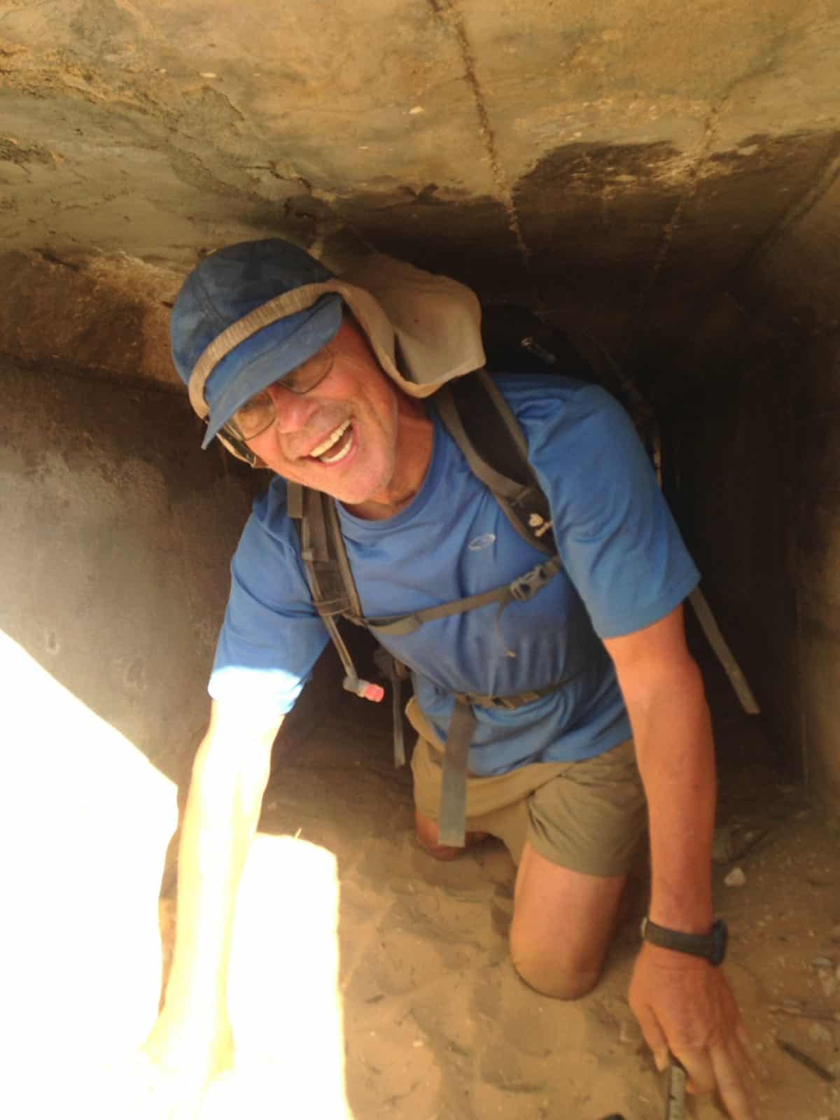 Mike on Israeli National Trail