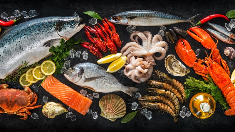 Sustainable seafood Image