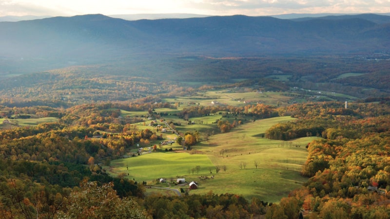 Shenandoah Valley offers a variety of outdoor mountain activities