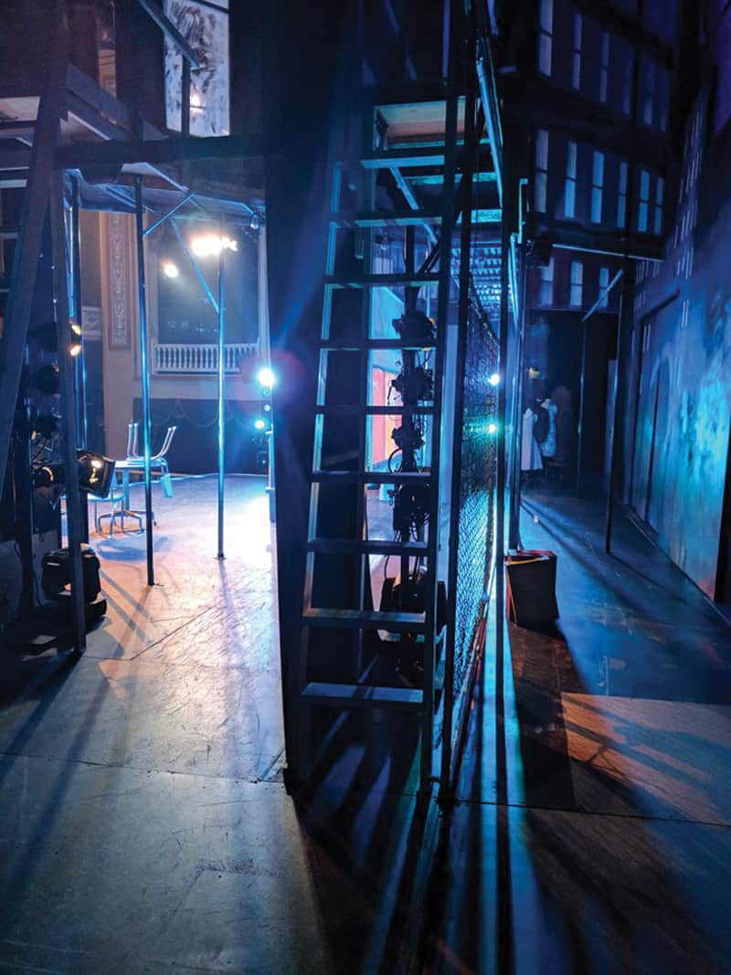 Behind the scenes at "West Side Story" | Photograph by BJ Wilkinson, courtesy of Virginia Rep