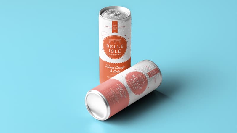 Belle_Isle MoonShine Distillery canned cocktails