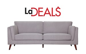LaDEALS logo + Heaven sofa