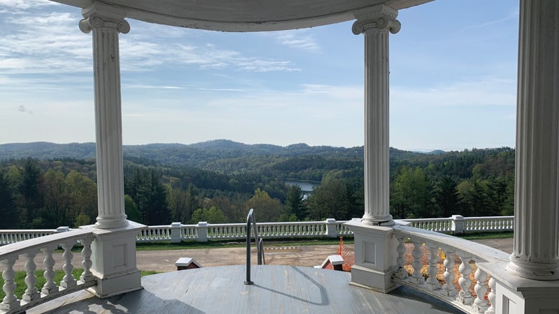 Moses H. Cone Park in Blowing Rock, North Carolina