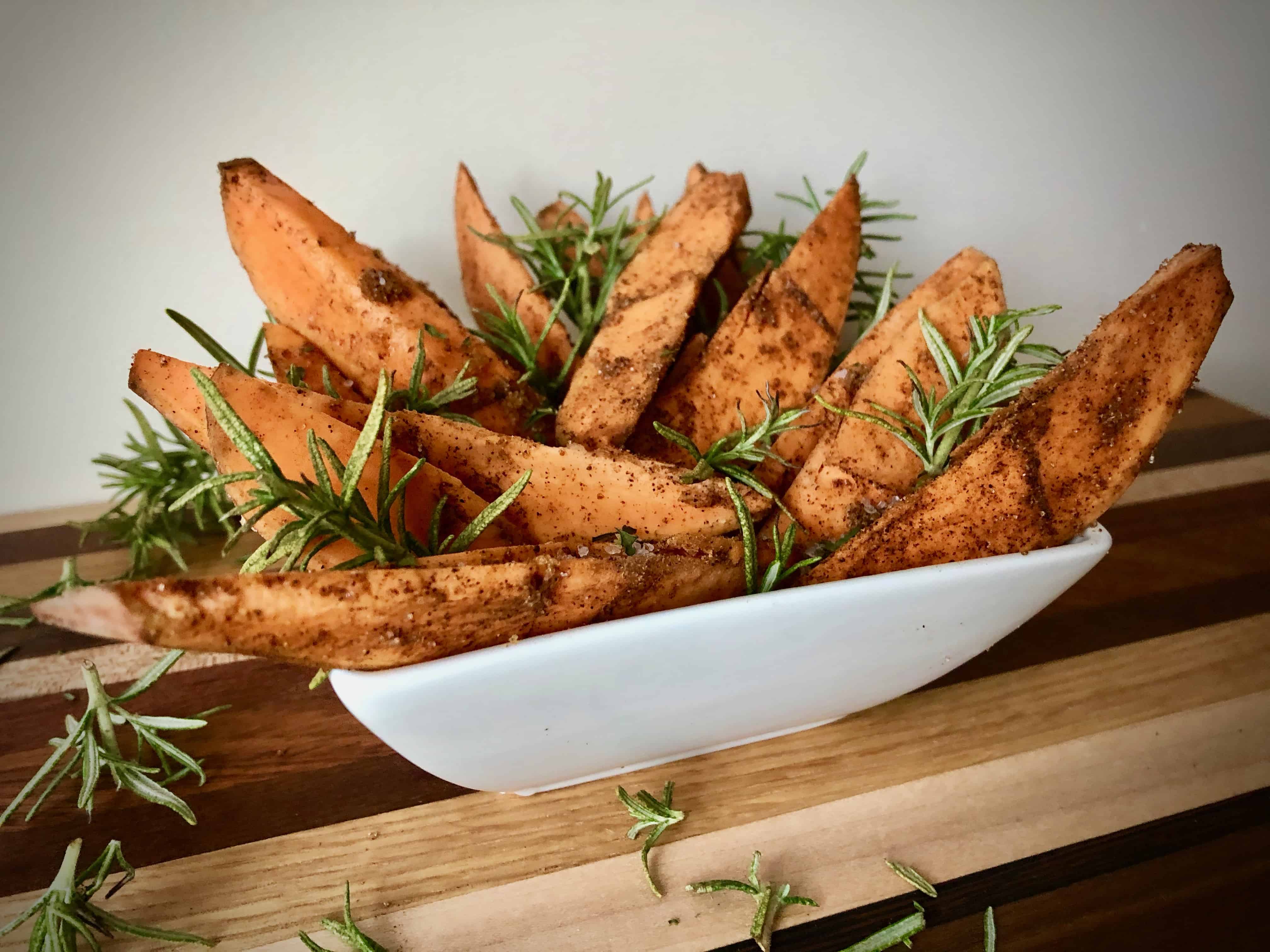 Sweet Potato Fries Patrick Evans Hylton VirginiaEatsandDrinks.com