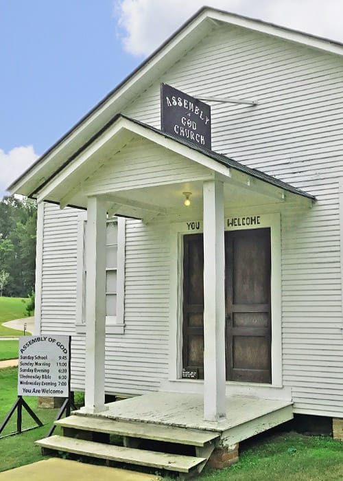 Elvis’ boyhood church