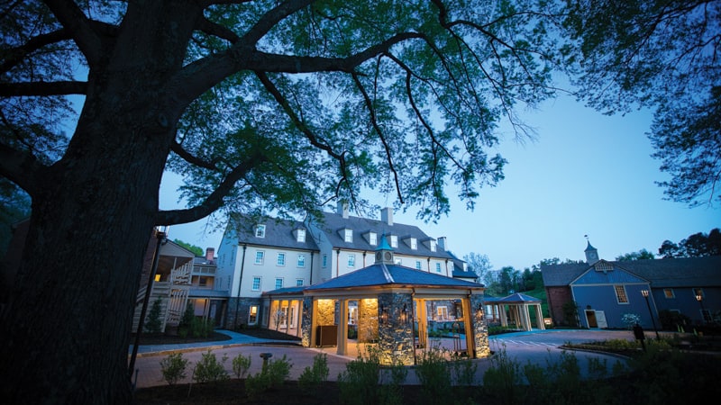 Boar's Head Resort in Charlottesville provides a soothing respite for visitors