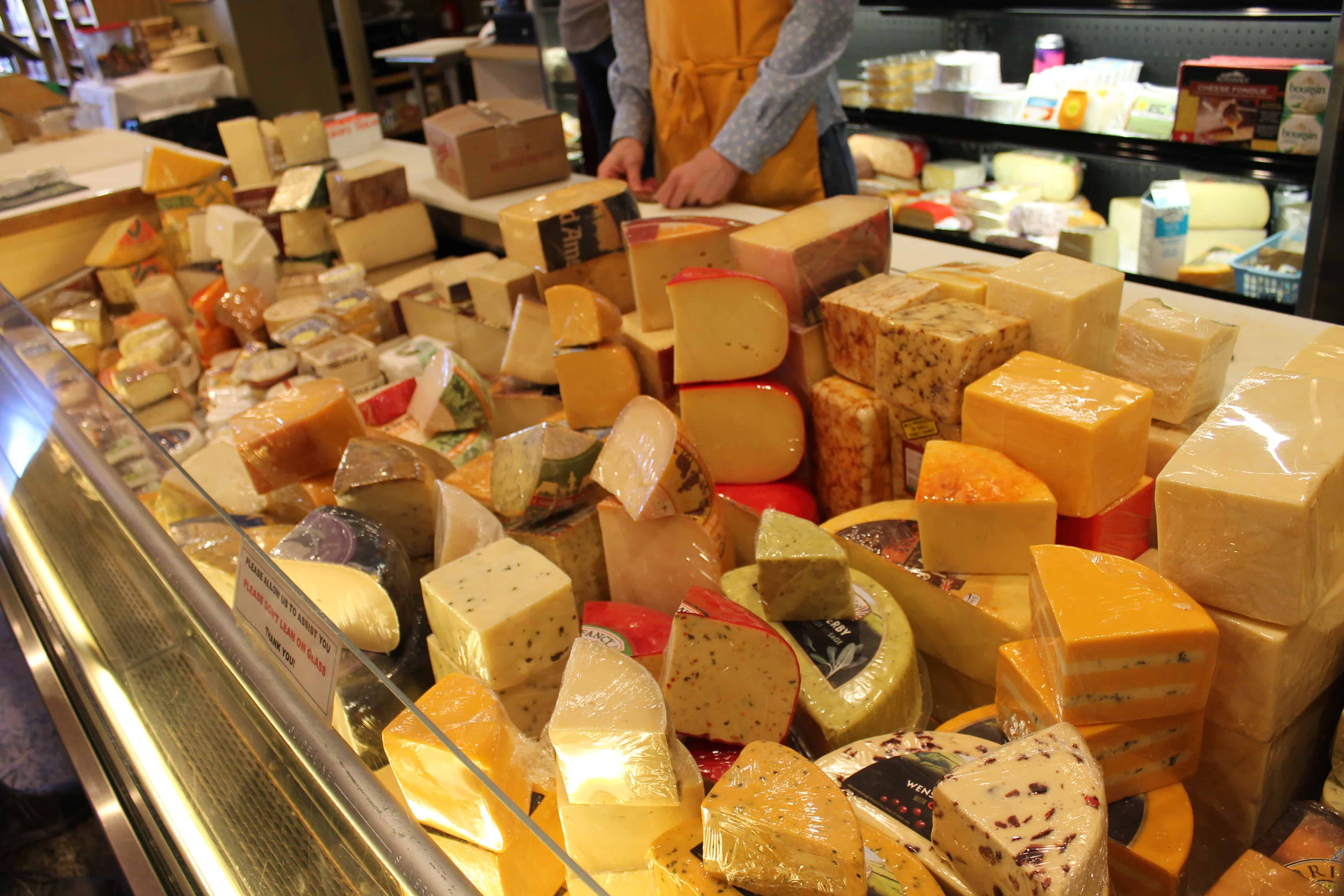 The Cheese Shop in Williamsburg has so much cheese
