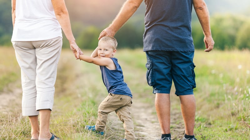 Grandparents care for grandson after their young daughter abandons him