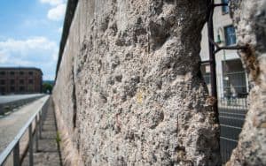 Visiting the Berlin Wall before its fall Image