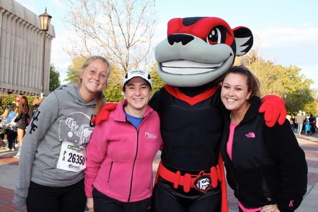 Christine Martine and Nutzy at the Monument Avenue 10k