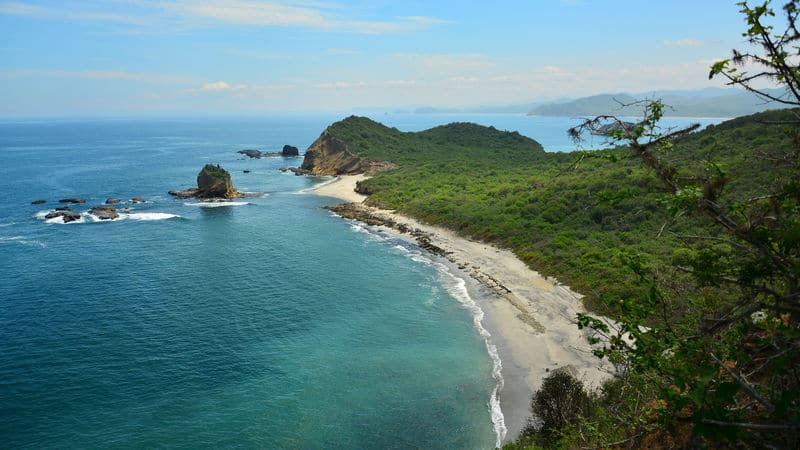 Ecuador beach is Paradise Image