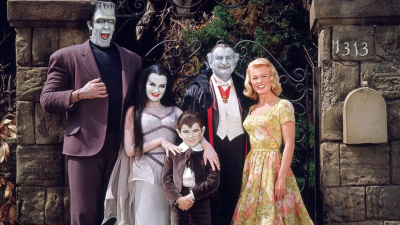 The Munsters and Pat Priest