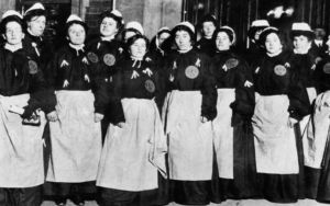 Suffragettes from Women's Suffrage movement Image