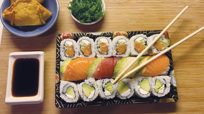Sushi from Kirin Cafe of Richmond restaurants