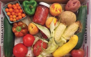Farm-to-table foods straight from a farmers market Image