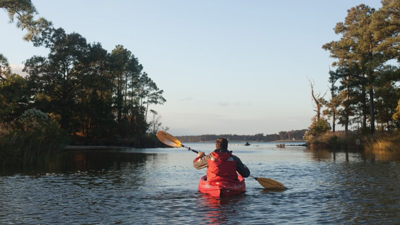 Kayaking on the Middle Peninsula