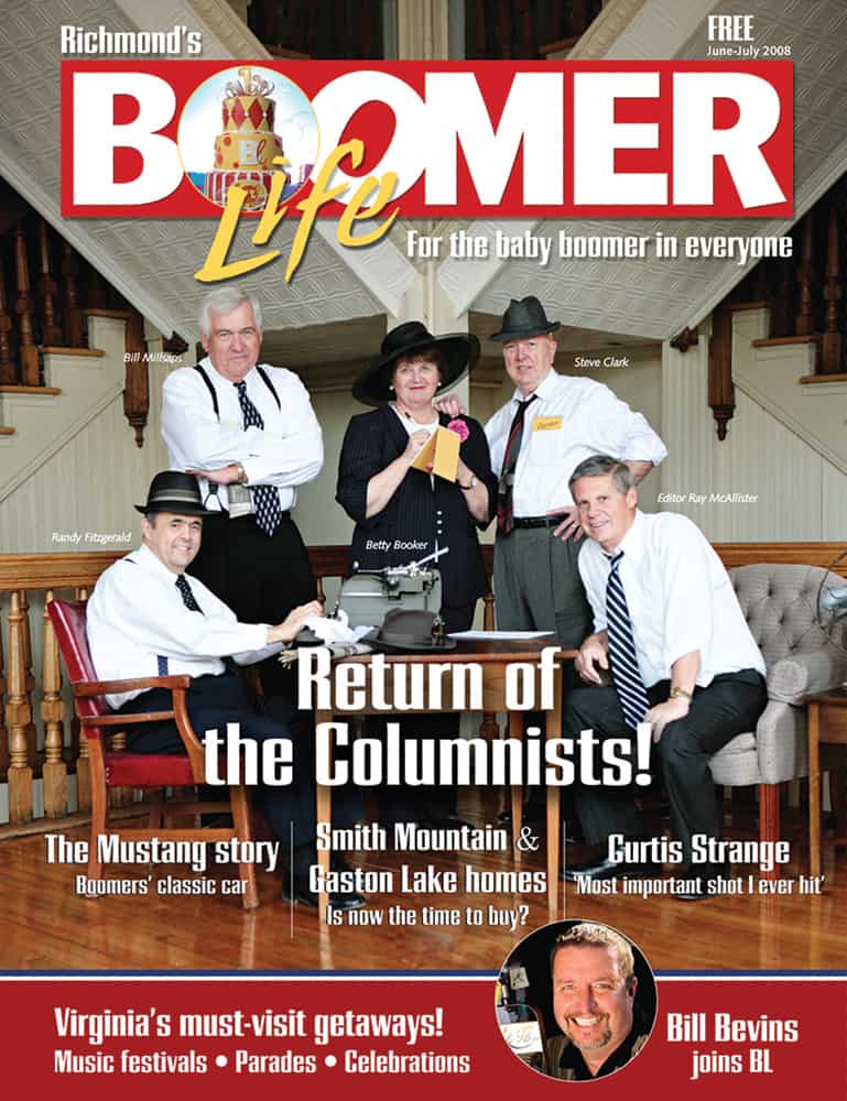 Bill Millsaps on the cover of BOOMER Life