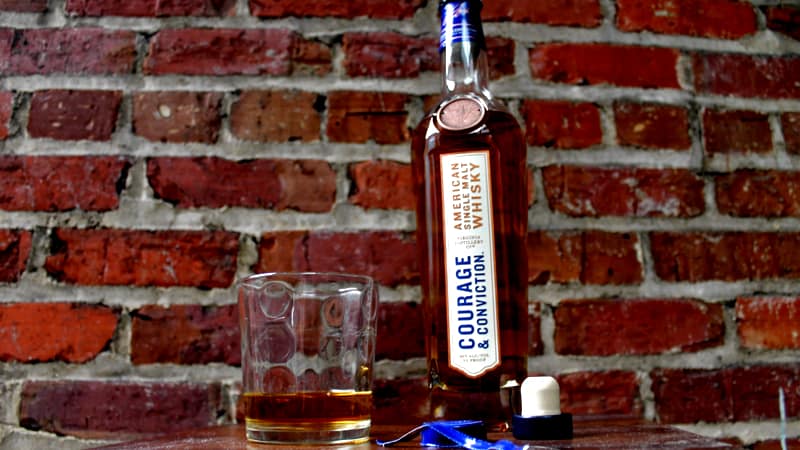 Virginia Distillery Co. Courage & Conviction whiskey
