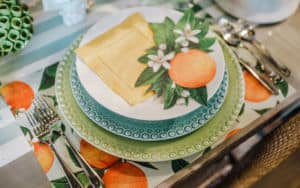 Juicy orange decor colors for summer trends Image