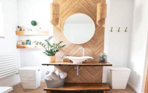 A bathroom that makes you want to be in it Image