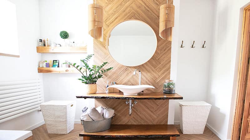 A bathroom that makes you want to be in it Image