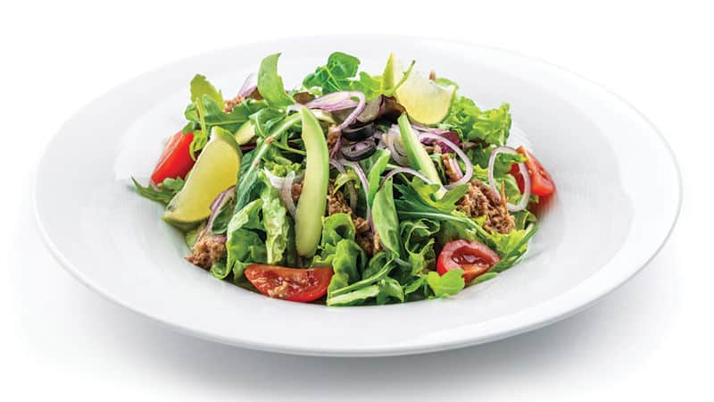 A delicious looking salad that will surely help manage your menopause symptoms Image