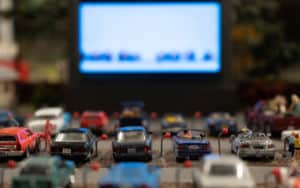 Miniature drive-in movie theater, I bet Baroque is there somewhere Image