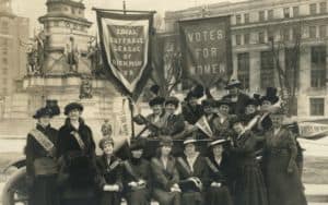Equal Suffrage League of Virginia at Virginia State Capitol, 1915 Image