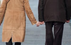 Senior couple who might be Randy Fitzgerald and his wife Image