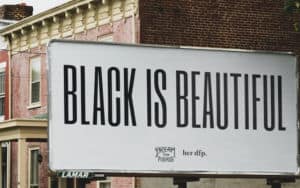 Black Is Beautiful billboard Image
