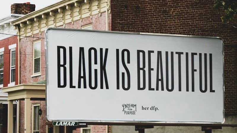 Black Is Beautiful billboard