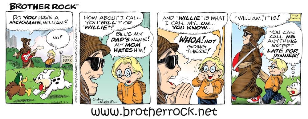 Brother Rock comic