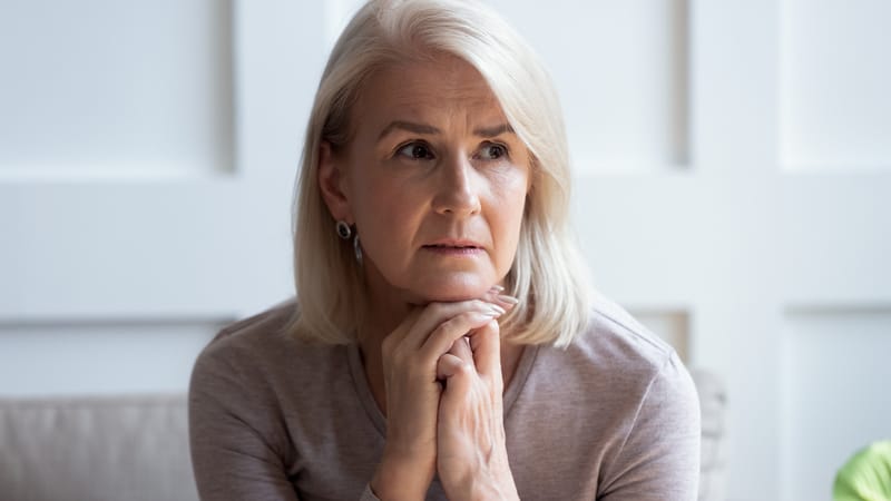 Senior woman knows family secret